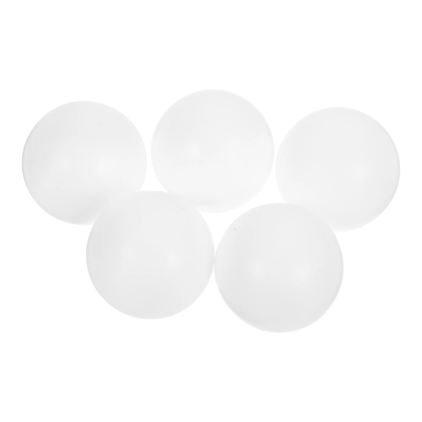

5 Pcs PTFE Ball Experiment Supply Stirrer Supplies Mix Mixers White Laboratory Container Mixing