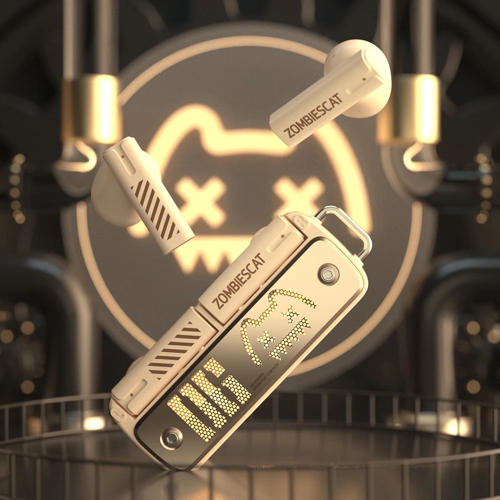 

Bluetooth-гарнитура Devil Cat B8, крутые световые эффекты, беспроводная связь, киберспортивные игры, шумоподавление, спортивные, наушники, подарки