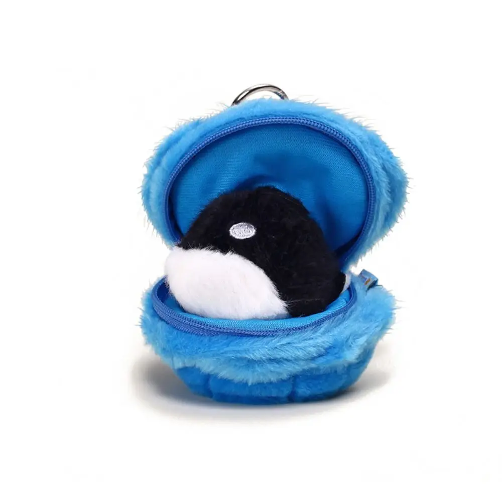

Soft Ocean Animal Plush Keychain Simulation Kawaii Fluffy Whale Keyring Octopus PP Cotton Small Turtle Pendant Home Decor