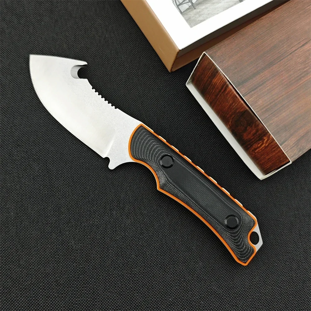 

BM 15018 Fixed Blade Knife 8Cr13Mov Blade Two-tone G10 Handle Hunting Survival Camping Outdoor Tactical Self-defense Hand Knife