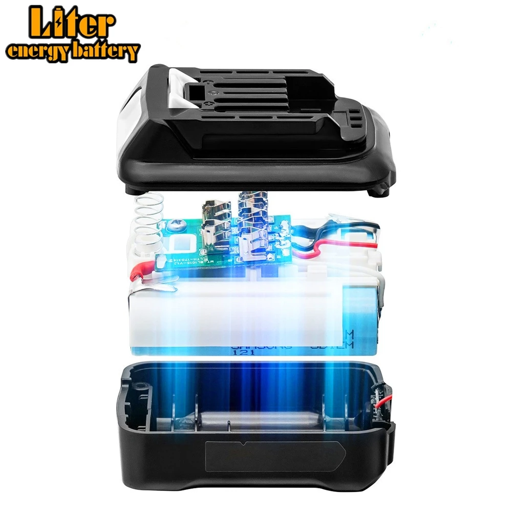Bộ Pin Công Cụ Điện Dự Phòng Phần Pin BL1040 BL1041 BL1041B BL1020B 12V 3.0Ah 4.0Ah 5.0Ah Lithium Pin Cho Pin