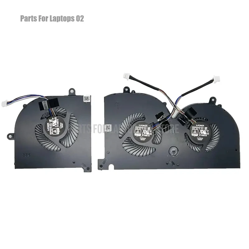 L For MSI GS75 Stealth P75 Creator MS-17G1 MS-17G2 BS5005HS-U3I 17G1-CPU BS5005HS-U3J 17G1-G-CW CPU GPU Cooling Fan
