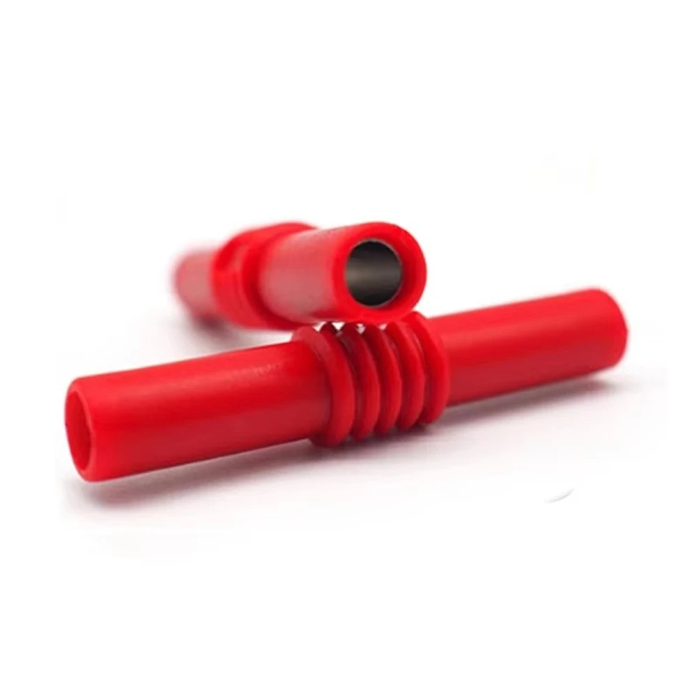 Cleqee P7023 10 Stück 4mm Bananenbuchsen-Adapter Verlängerung Isolierte Bananenstecker-Kupplung – Detail 5
