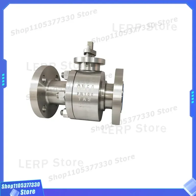 for Gr.2 Pure Titanium Swing Check Valve ASTM B348 Flange Horizontal Metal Seat Anti-Corrosion