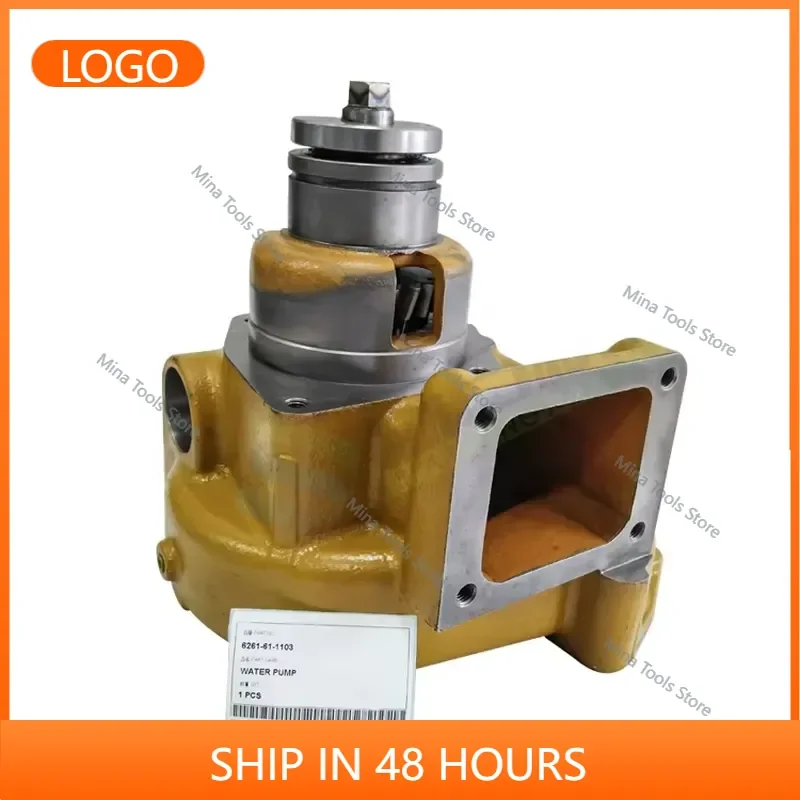 6261-61-1103 SAA6D140E Excavator Machinery Part 6261611103 Water Pump 6261-61-1103