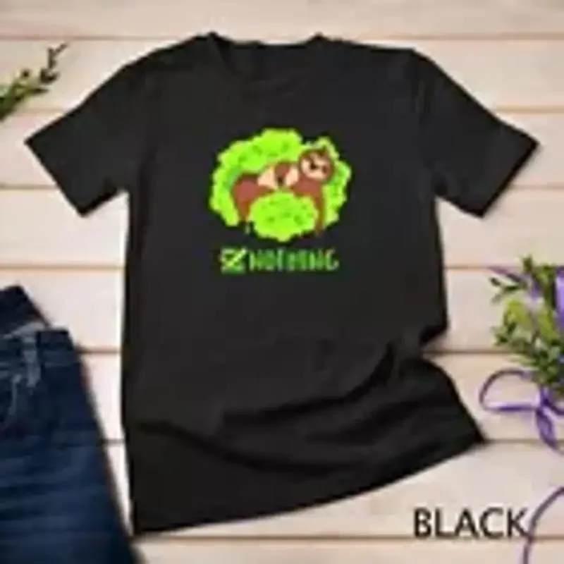 Sloth To Do List Lazy Sleeping Wildlife Zoologist Gift Idea Unisex T shirt