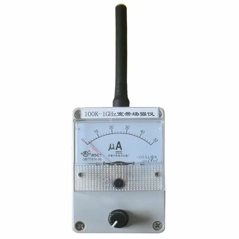 New 100KHz-1000MHz Field Strength Indicator Meter  Signal Level Meter + Antenna