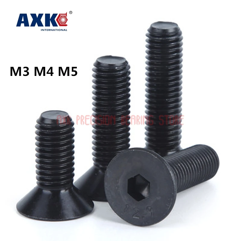 

2023 Special Offer Drywall M3 M4 M5 Black 12.9 Grade Hex Socket Head Cap Screw Nails Bolts Hexagon Countersunk Screws Flat Cup