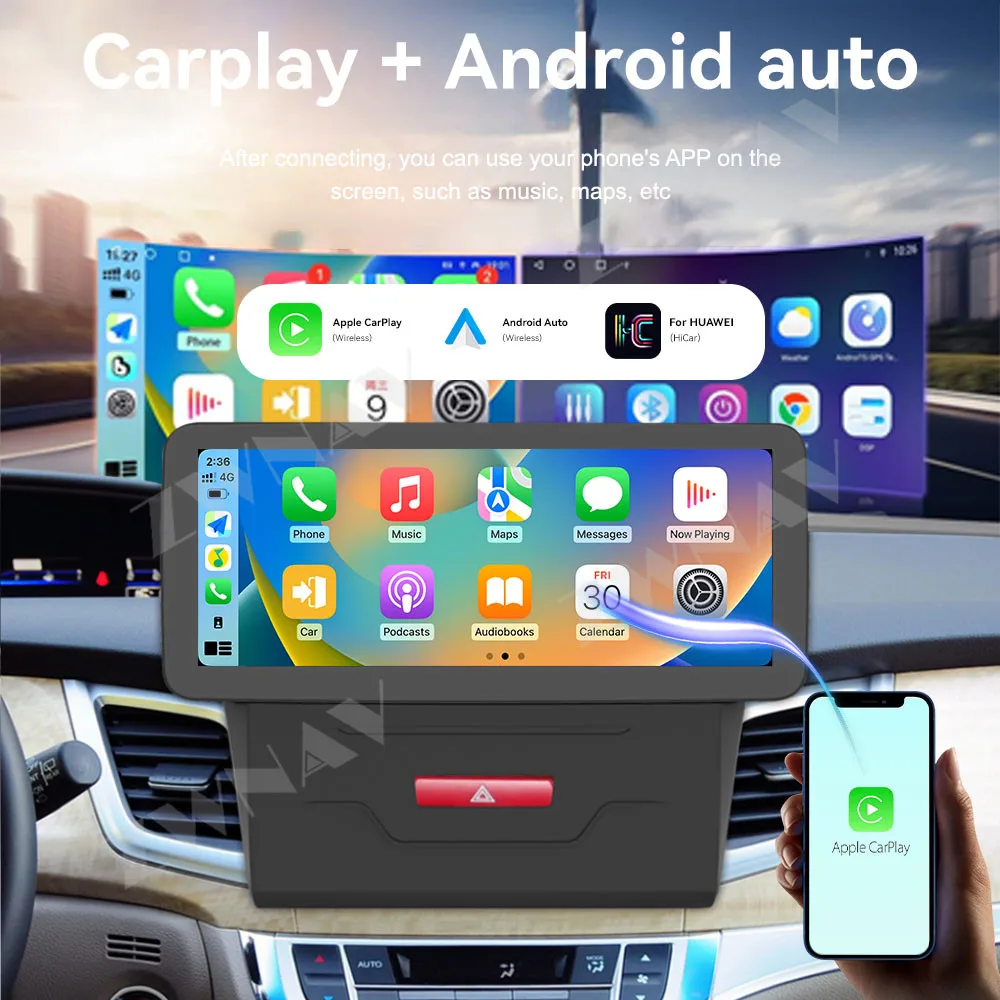 ZWNAV Android 14 Car Radio For Mazda Atenza 2014-2016 Wireless CarPlay Android Auto DSP Sound GPS Navigation WIFI 4G System