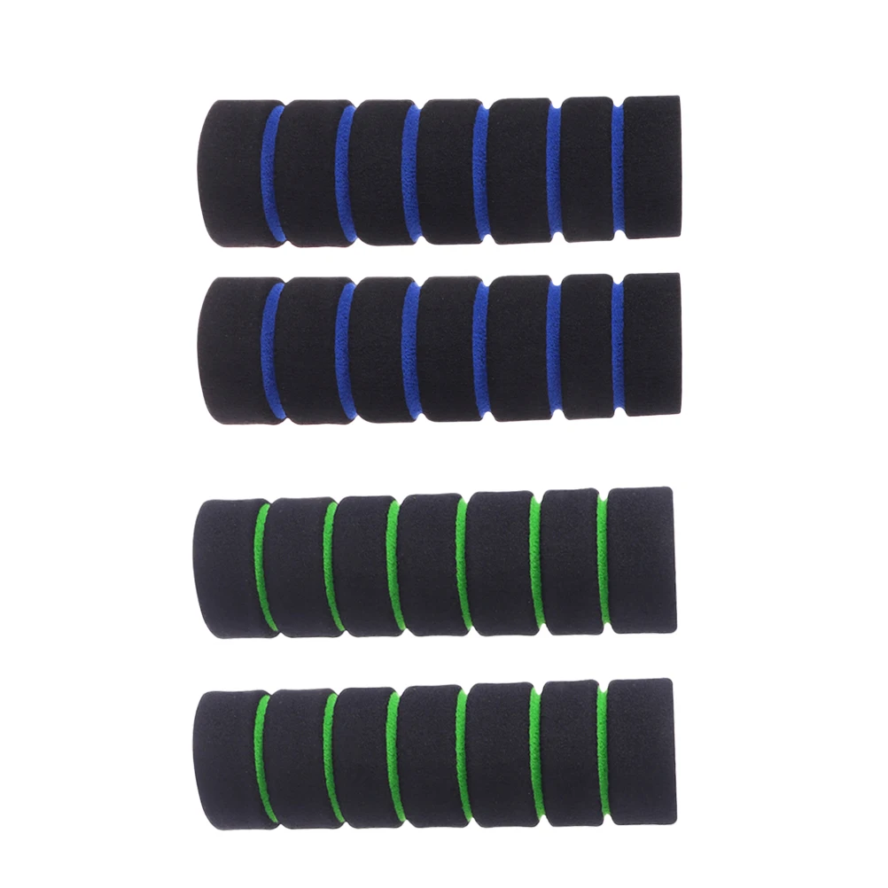 

12 Pairs Sponge H Ends Road Cycling Skid Proof Grips Bike Cover Accessories Fitness Equipment Anti Slip Ergonomic Design
