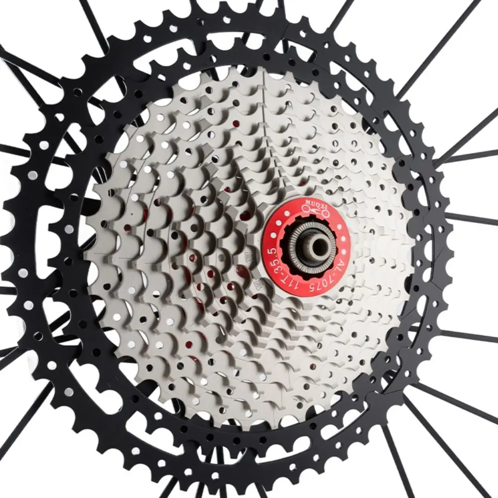 غطاء كاسيت للدراجة من سبائك الألومنيوم خفيف للغاية 11T عجلة حرة للدراجة تثبيت مسمار ثابت سهل التركيب حامي العجلة الحرة #4