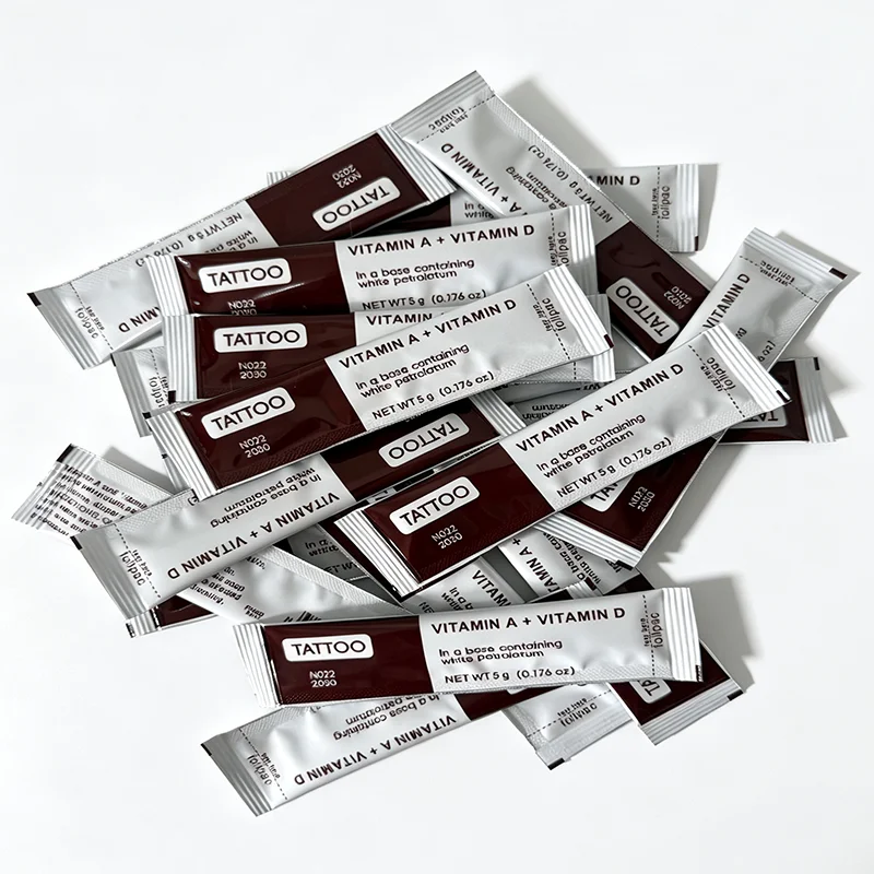 10/100 Stück Tattoo-Nachsorgecreme Fougera Vitamin-Salbe Tattoo-Pflegeprodukte Regenerationscreme Vitamin A&D Tattoo-Reparaturcreme