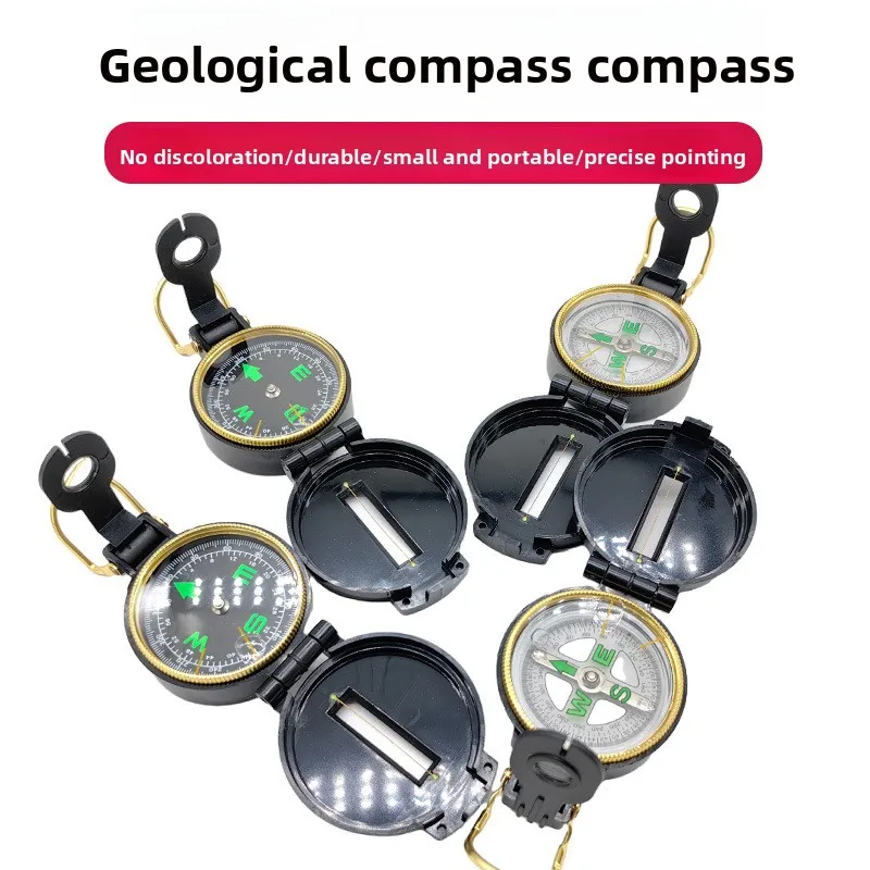 High Precision Orienteering Compass Outdoor Hiking Survival Gear Professional Navigational Tool for Wilderness Exploration