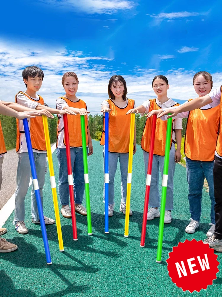 Adult Teamwork Game Stick Team Building Expansion Activities Outdoor Games Children Parent-child Activities Multi-player Games