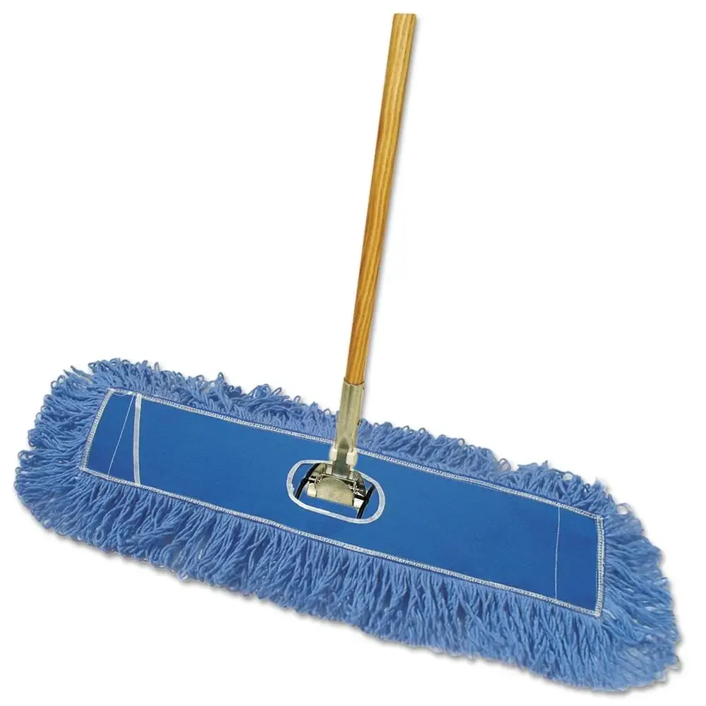 Healthcare Grade Blue Blended Synthetic 36 x 5 Dry Mop Kit 60