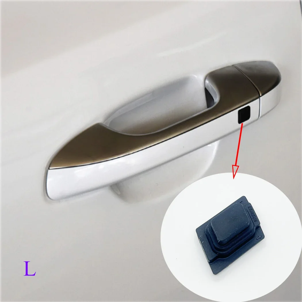 مقبض الباب الخارجي غطاء مفتاح زر صغير مناسب لكيا سبورتاج QL 2016-2021 82651D9710 82661-D9710 2026 #2