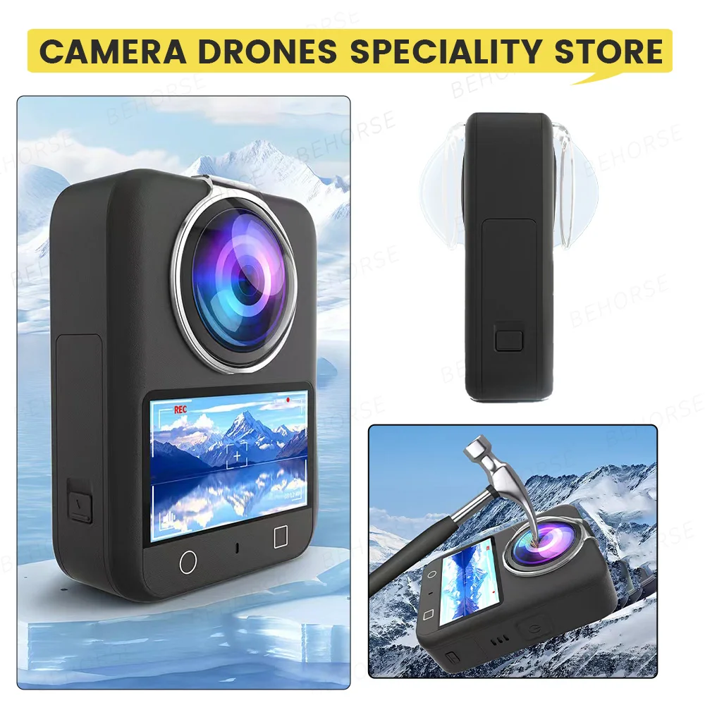 

Osmo 360 Lens Guards Lens Protector Cover Anti-Scratch Optical Coated HD Upgrad Lens Cover For DJI Osmo 360 Camera Accessories