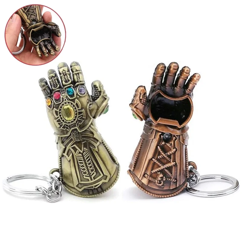 Guante llavero abridor de botellas, regalos de cerveza abridor de botellas para hombres, marido, papá, abuelo, novio