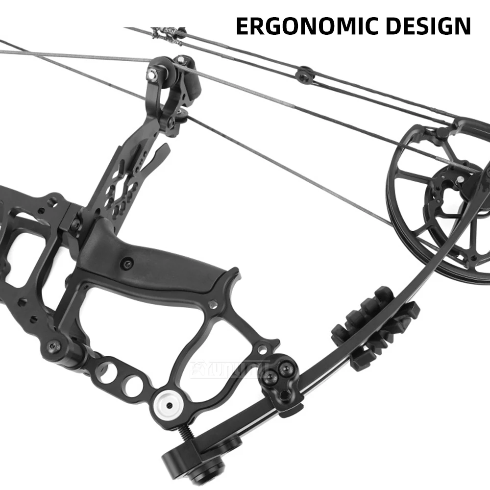 Dual-Use Compound Bow Set， High-Speed, High-Power Archery Kit for Outdoor & Indoor Range Shooting