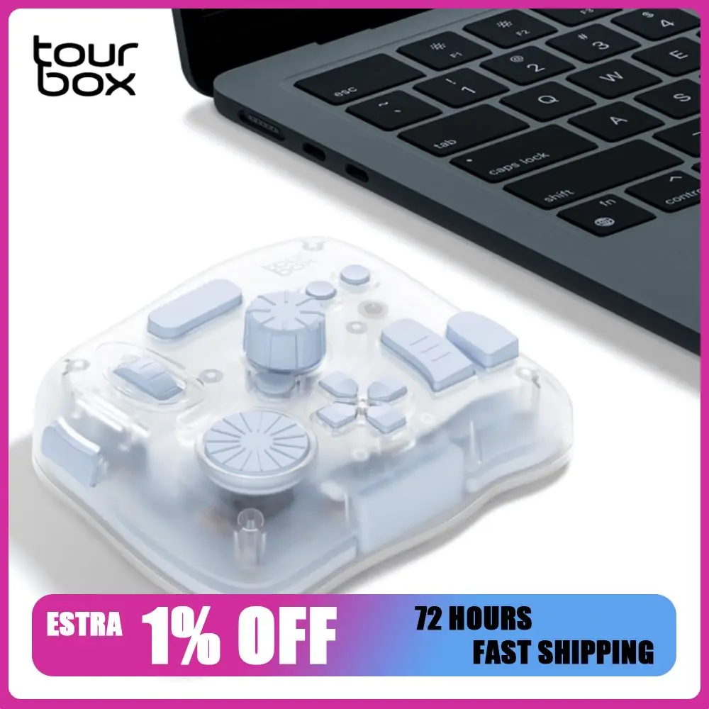 

Новая Bluetooth-клавиатура TourBox Elite Plus, консоль экстремальной серии, индивидуальный рисунок CSP, iPad, мини-клавиатура, портативный ПК, подарок