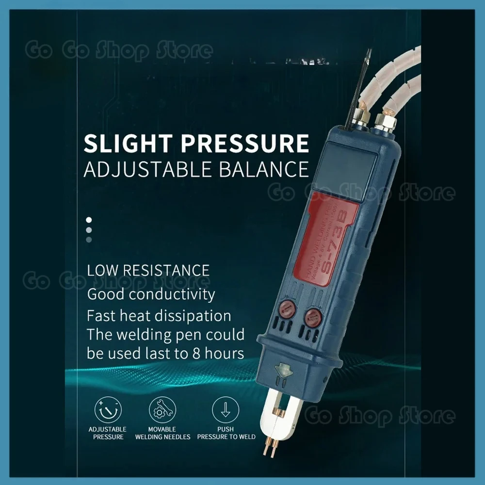 73B Integrated Spot Welding Pen Handheld DIY Precision Spot Welding For 737G+ 737DH Series Battery Spot Welder