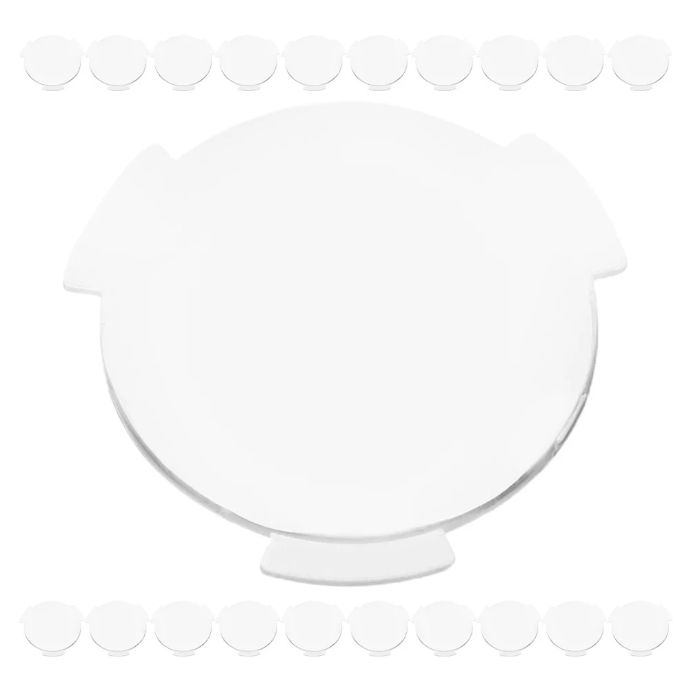 

40pcs Vr Glasses Plastic 3D Glasses Lens Replacement Light Lens For Gaming Console Computer Multifunctional