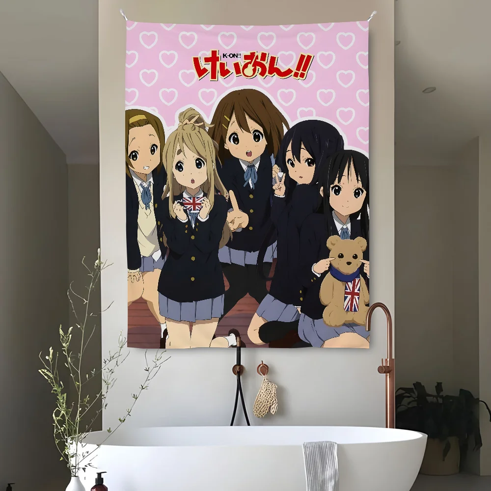 

Anime K-K-ONS ON Cute Girl Tapestry Perfect For Home&Living Bedroom Decor Wall Art Backdrop Banner