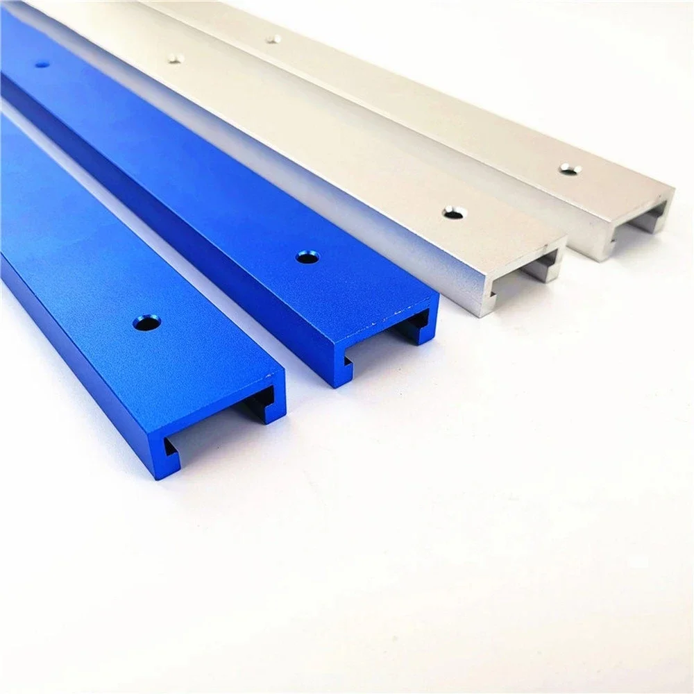 Imagem -02 - T-track T-slot Miter Track Jig Fixture Slot Connector Liga de Alumínio Carpintaria Chute Rail Bandsaws Carpintaria Faça Você Mesmo Tools 30 Tipos