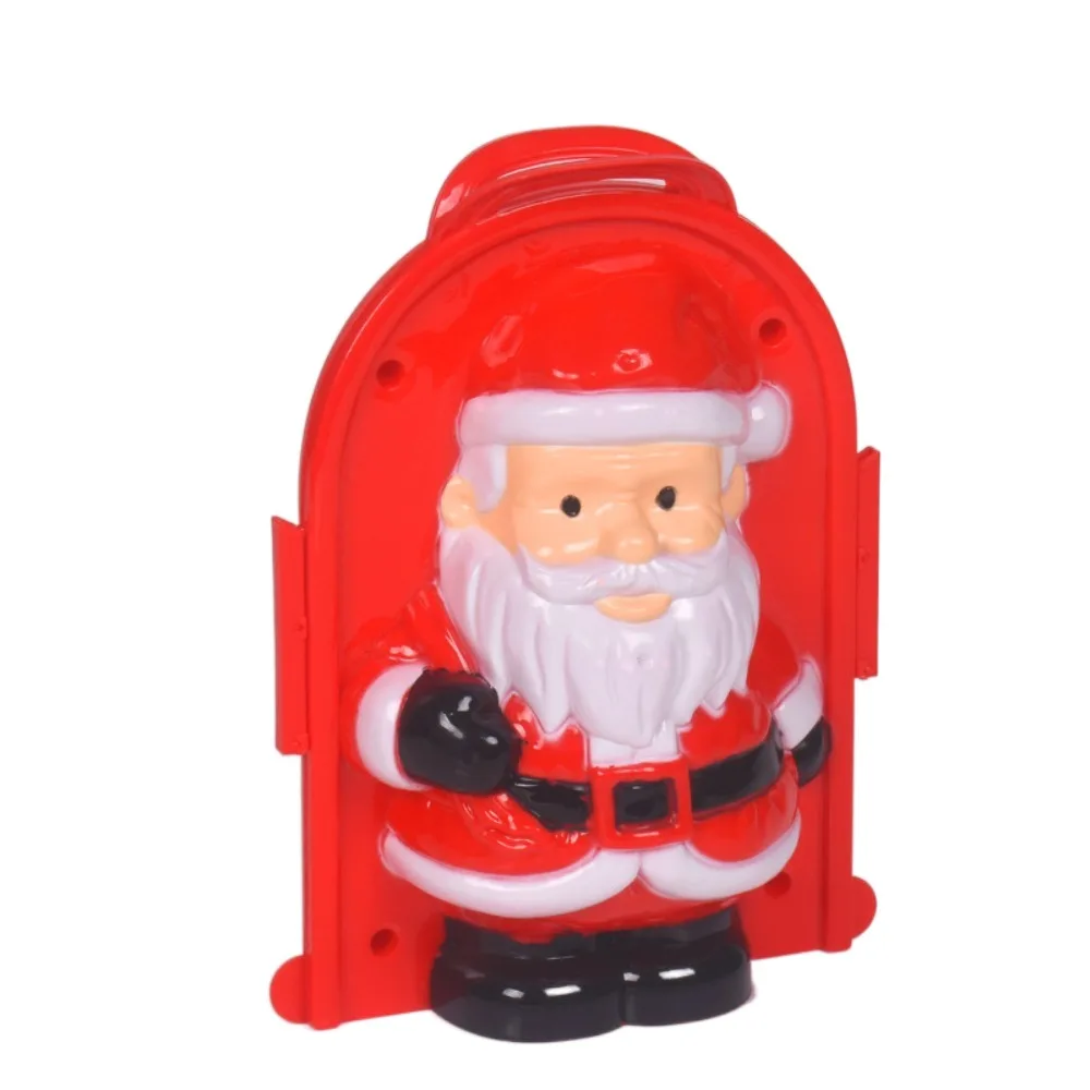 

Plastics Santa Clau Snowball Maker Toy Santa Clau Anti-slip Handle Christmas Tree Snowball Maker Clips Portable Christmas Tree