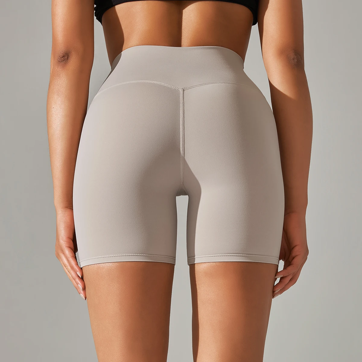 Frauen Yoga Legging Shorts Schnell Trocknend Radfahren Workout Gym Shorts Squat Proof Hohe Taille Fitness Engen Shorts Sport Kurze – Detail 8