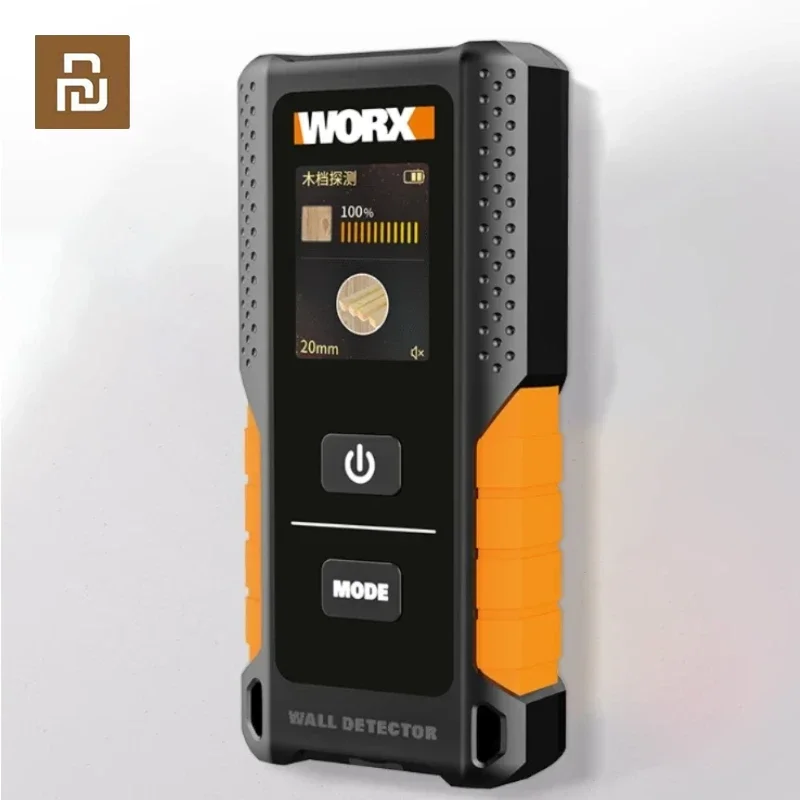 Youpin Worx Stud Finder WX085 3in1 Multifunctional Wall Detector Metal Wood&AC Cable Detector Digital Display USB Detectors