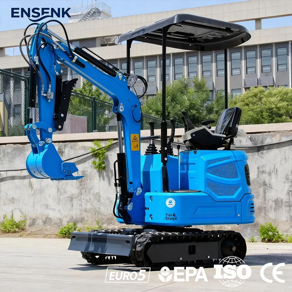 

Mini Excavator 0.8Ton 1.5Ton Multifunctional Construction 1.7Ton 3.0Ton Kubota Engine Digger Europe EPA Euro 5 CE Certified