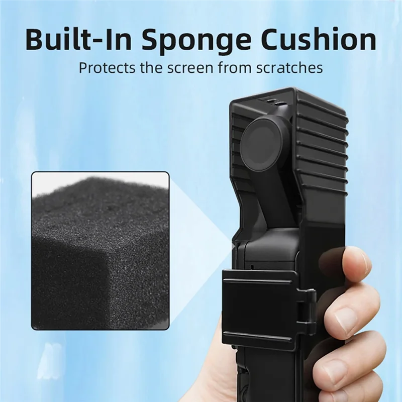 Крышка объектива для камеры DJI Osmo Pocket 3, защитный чехол, устойчивый к царапинам корпус Pocket 3, портативные аксессуары