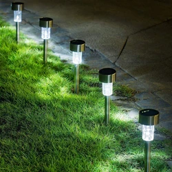 Outdoor Solar Powered Lamp, Jardim Decoração Ferramentas, iluminação de paisagem impermeável para Pathway, Pátio, Quintal, Gramado, 1-30pcs