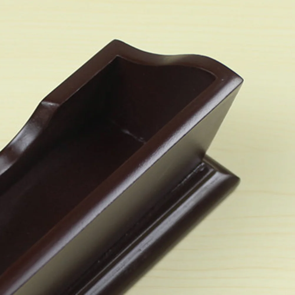 حامل ملاحظات خشبي أنيق، منظم طاولة مدمج لهدايا المعلم والطلاب واللوازم المكتبية وحامل ملاحظات ديكور المنزل #1