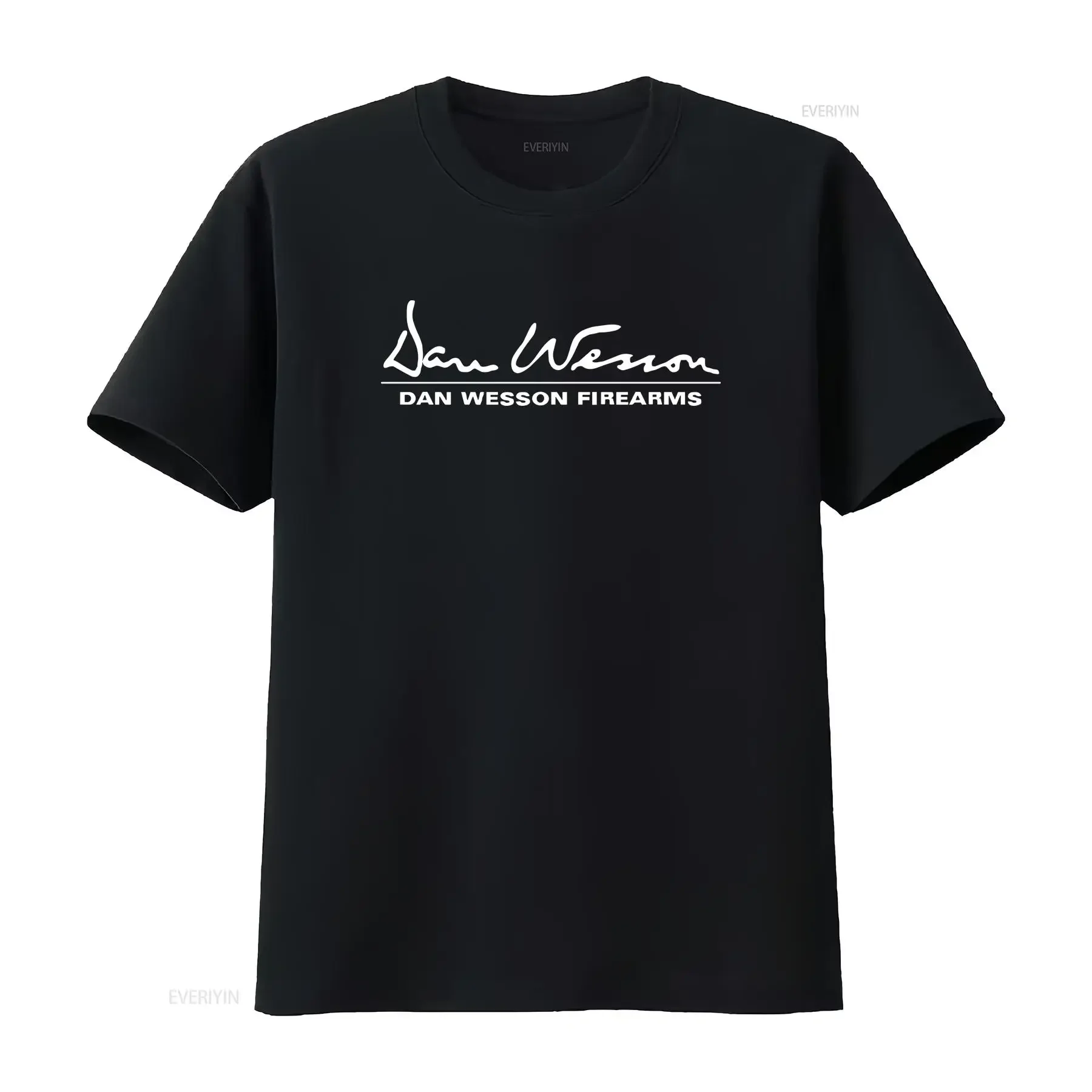 Nueva Camiseta Dan Wesson Firearms en Negro, Gris, Azul Marino y Blanco, Tallas S a 5XL, Estilo Vintage, Ligeramente Elástica, Ropa de Diseñador