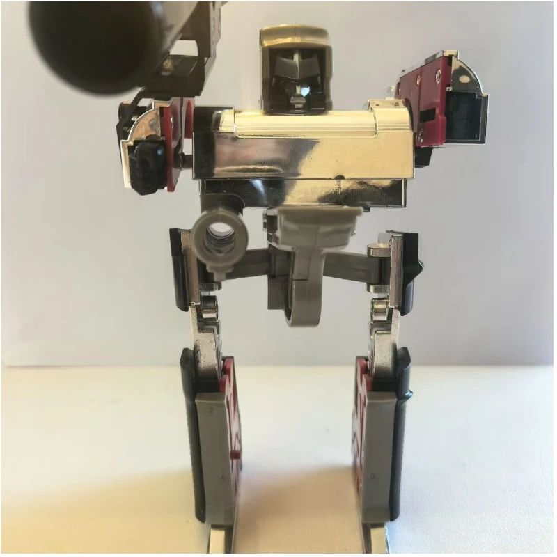الأصلي في المخزون محول G1 Megatron KO ستوديو سلسلة خالية من الغراء المنقولة التجمع نموذج نموذج اللعب جمع الهوايات هدية #4