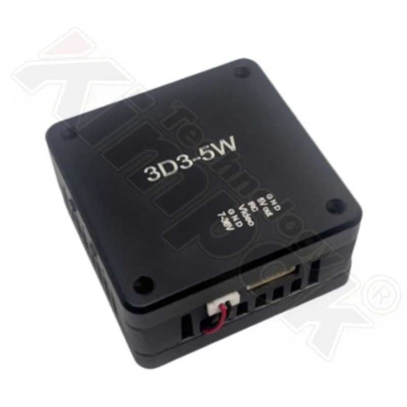 3.3G 5W Wireless Video Transmitter 10-20km FPV Video Sender 16 Channels UAV VTX Drone Parts