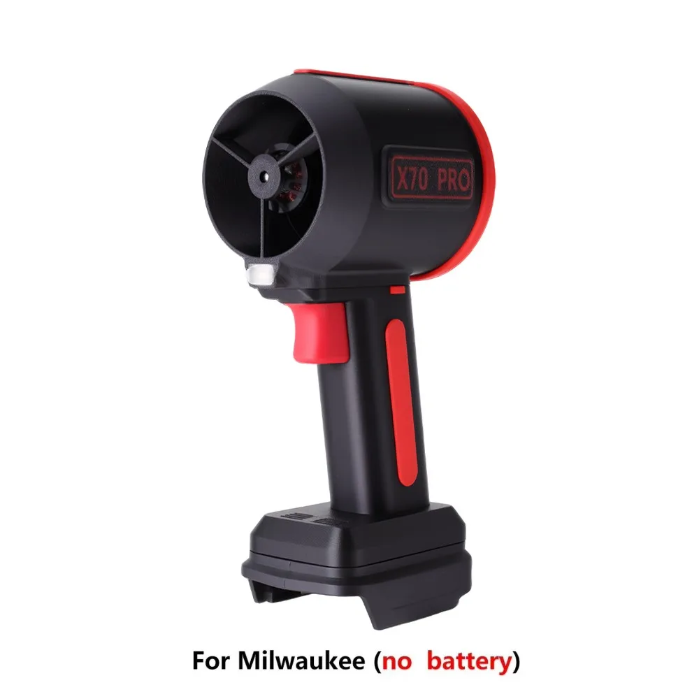 64mm Brushless High Power Air Blower Jet Fan Leaf Blower Snow Blower Car Dryer Cleaning Tool 2800g Thrust For Car Care