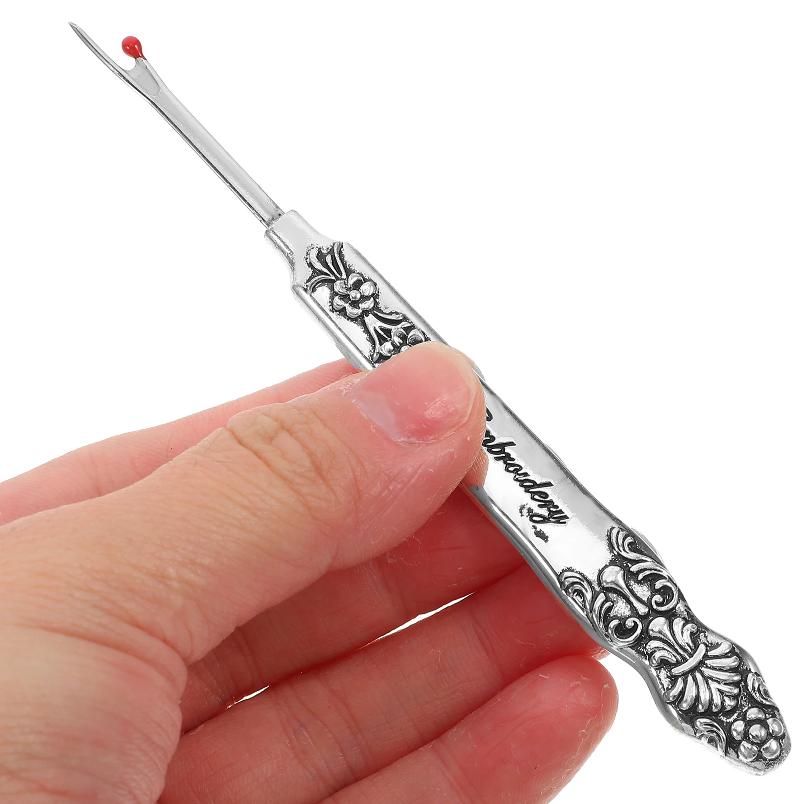 

2Pcs Vintage Daffodil Seam Ripper Hand Sewing Tool Heavy Duty Thread Removal Tool for Embroidery Needlework Portable Sewing