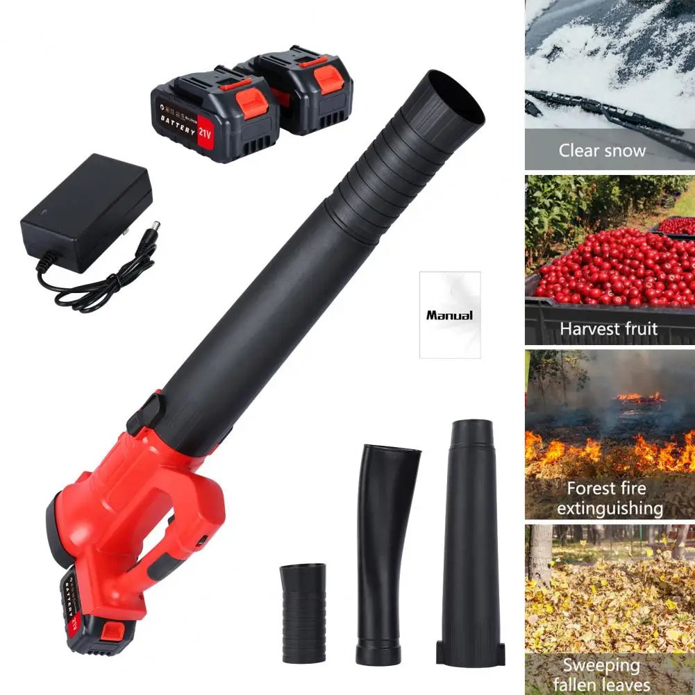 

1Set Electric Cordless Leaf Blower, 6-Gear Handheld Leaf Blower with 1 Charger, Battery Powered Leaf Blower for Blowing Leaves