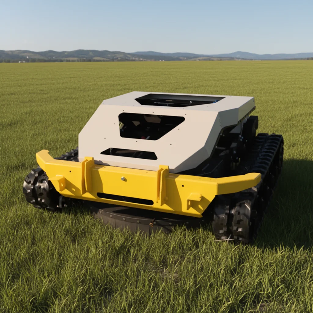 

Customize Heavy Duty Remote Control Crawler Mower Self Propelled Automatic Garden Trimmer