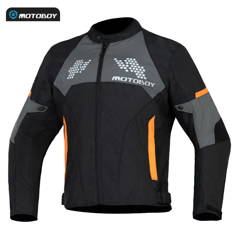 Motoboy Motorcycle Jacket Man Waterproof and Anti-fall Keep Warm The Four SeasonsJacket Removable Inner Liner Motorcycle Suit