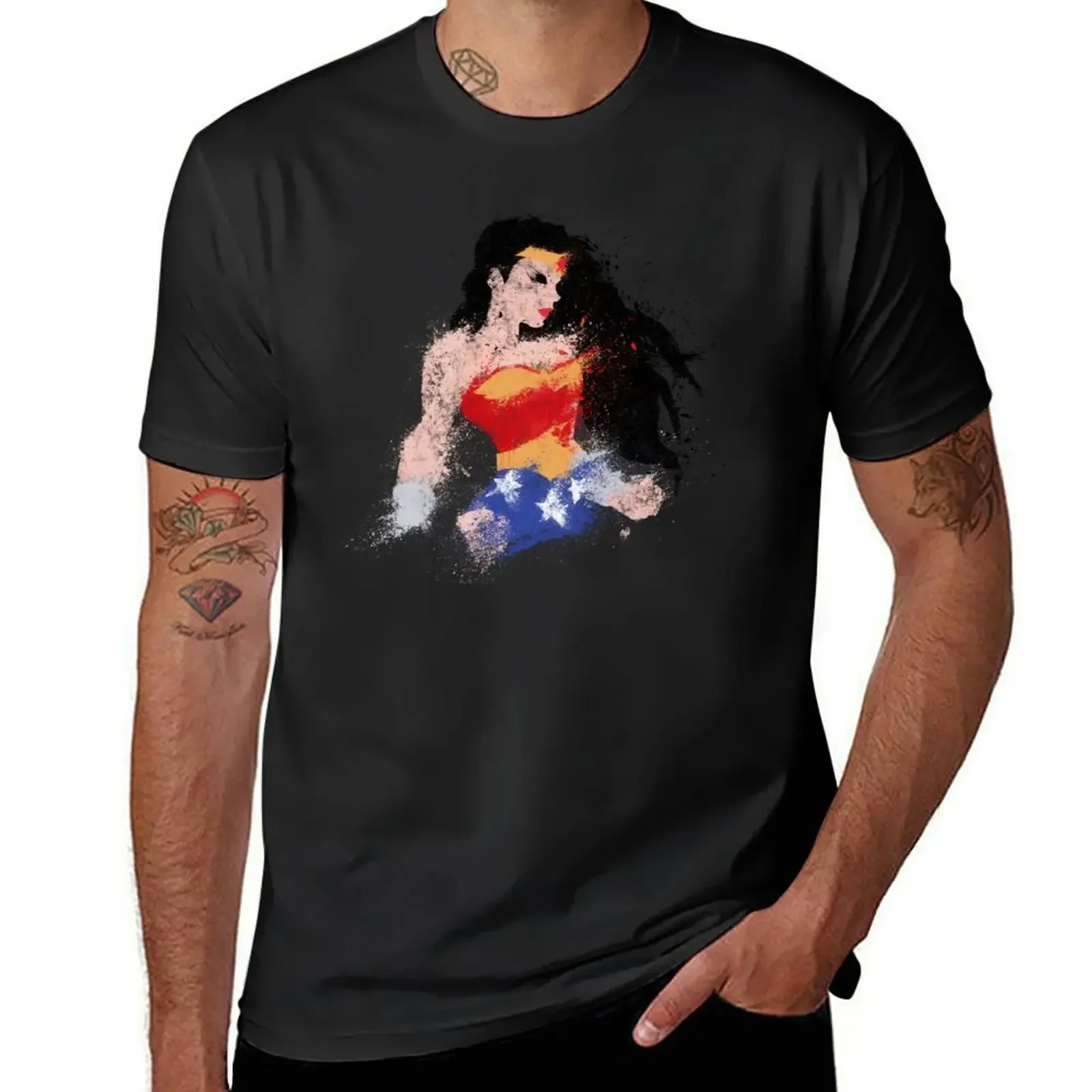 

Justice T-Shirt anime shirt summer shirt sweat summer clothes mens white t shirts