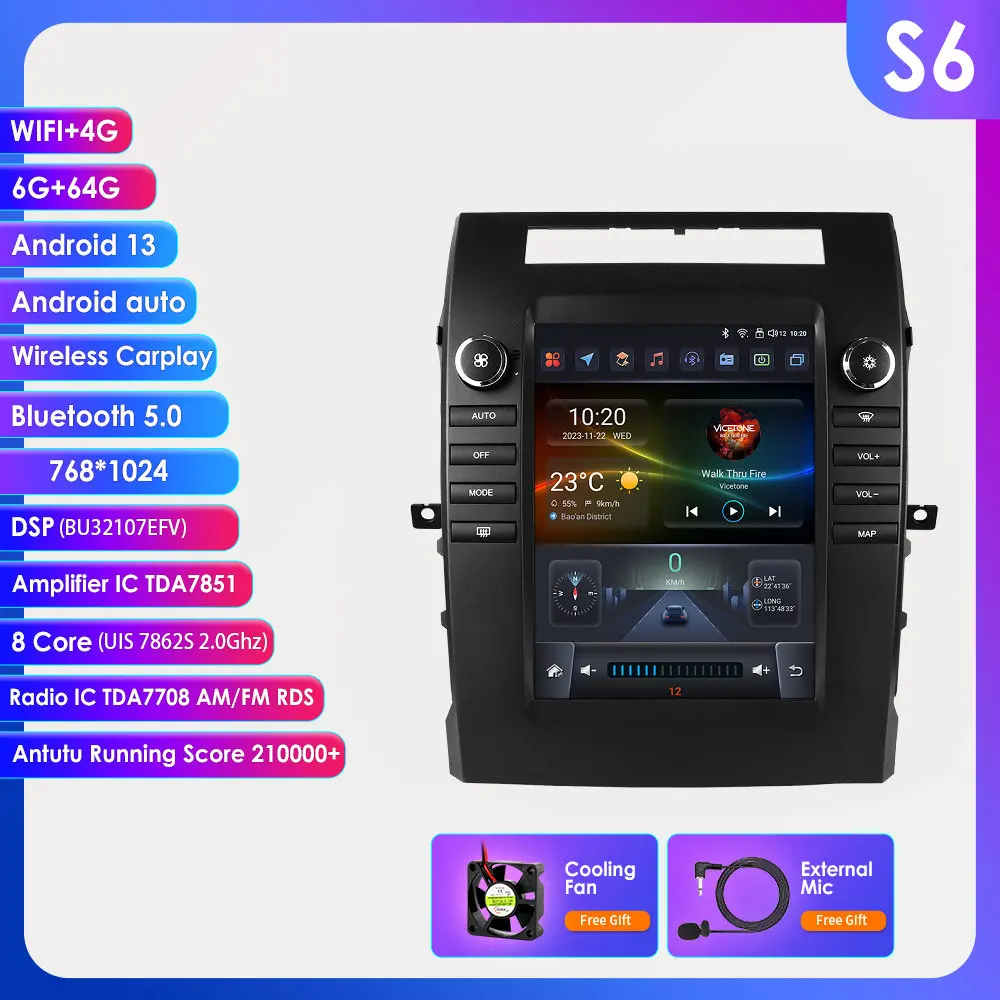 Hizpo Voor Tesla Stijl Autoradio Voor Toyota Verso Corolla 2004-2009 2006 Carplay 4G GPS Autoradio multimedia 2din Android Auto BT