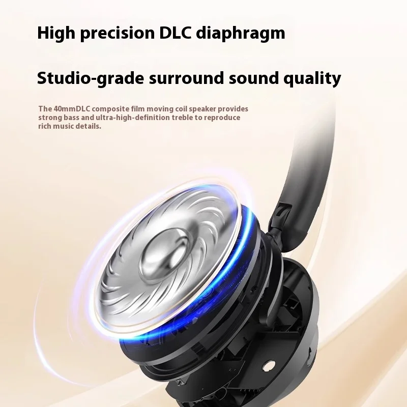 سماعة Earfun Wave Pro، سماعات رأس Wave Life اللاسلكية بتقنية البلوتوث، تقليل الضوضاء النشطة، معيار ذهبي، شهادة مزدوجة عالية الدقة