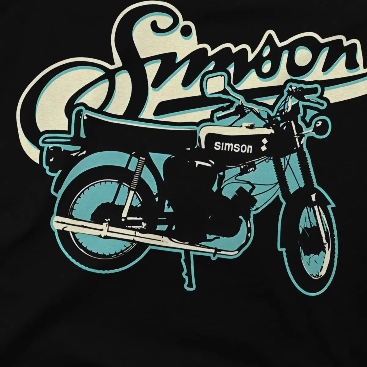 S51 Moped Drivers And GDR T-Shirts Men Simson Crazy 100% Cotton Tee Shirt O Neck Short Sleeve T Shirt Adult Tops