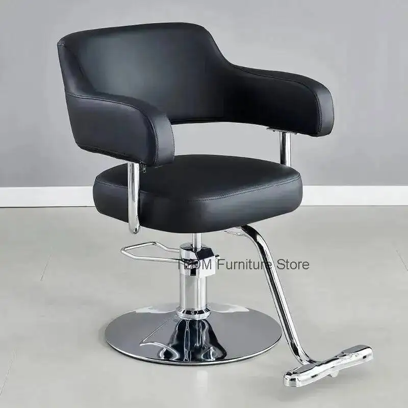 Luxury Styling Barber Chairs Reclining Manicure Barber Chairs Cosmetic Nordic Working Banco Con Ruedas Hair Salon Furniture