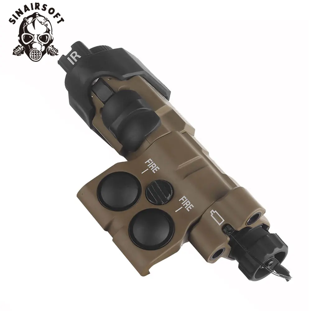 MAWL-C1 Functional Version Tactical Visible Laser IR Illuminator White Light Picatinny Rail Side Mount Polymer Durable for NVD