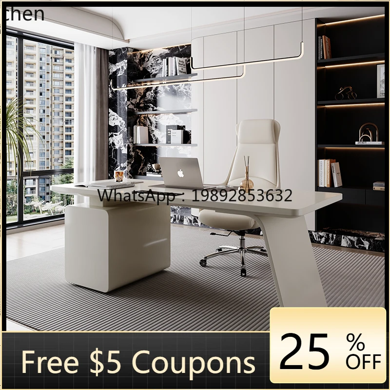 

study desk minimalist paint simple modern beauty salon computer k oral consultation office desk and chair
